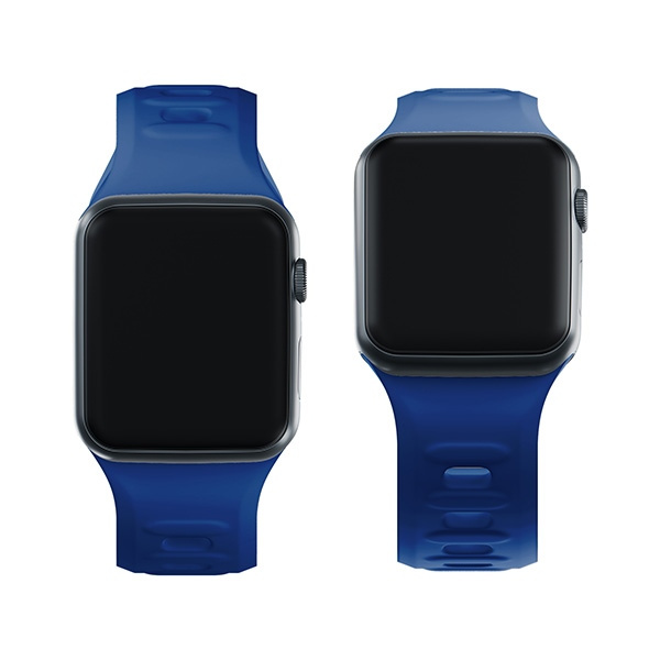 3MK Silicone Watch Strap Niebieski/Blue dla Apple Watch 38/40/41mm