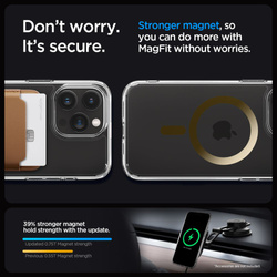 Case Spigen Ultra Hybrid Mag MagSafe iPhone 15 Pro Gold Case