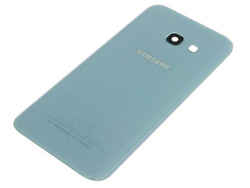 Original Battery cover SAMSUNG Galaxy A3 2017 A320 Blue Grade B