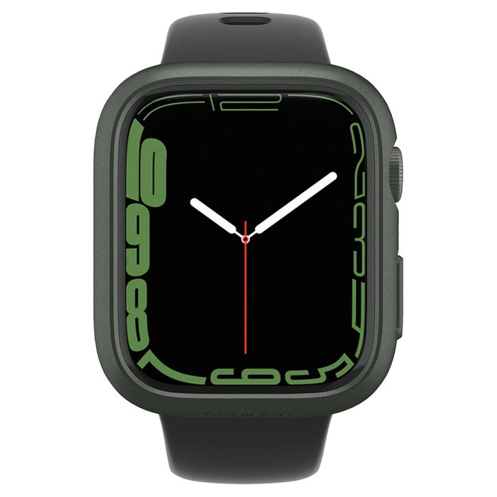 Etui SPIGEN Thin Fit Apple Watch 6 7 8 9 45mm Zielone