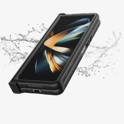 Nillkin CamShield Pro Case (simple) etui Samsung Galaxy Z Fold 4 pokrowiec z osłoną na aparat ciemnozielone