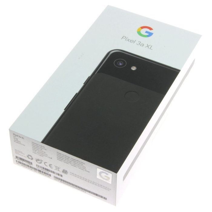 PUDEŁKO Google Pixel 3a XL Just Black 64GB Oryginalne EU 2 Pin