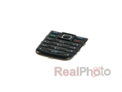 NOKIA 6233 Black Front Body Keyboard Case