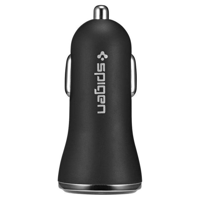 Ładowarka SPIGEN F27qc Qc3.0 2-port Car Charger Black Czarna