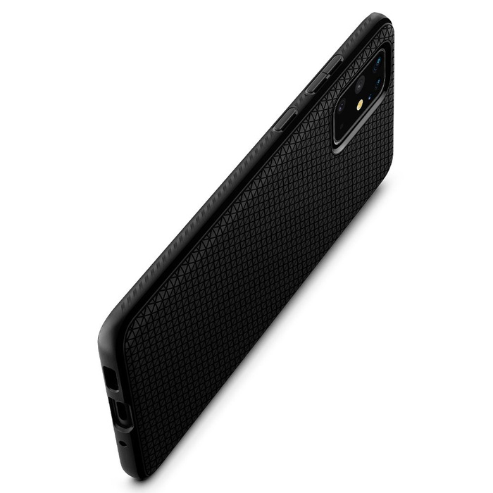 Etui SPIGEN Samsung Galaxy S20 Plus Liquid Air Matte Black Czarne Case