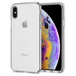 Etui SPIGEN Liquid Crystal Apple iPhone X Xs Clear + Szkło SPIGEN Case