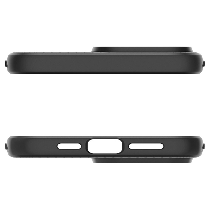 Etui Spigen Liquid Air iPhone 15 Pro Etui Matte Black Case