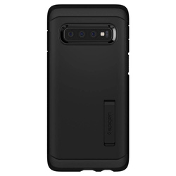 Case Spigen Samsung Galaxy S10+ Plus Tough Armor Black Case