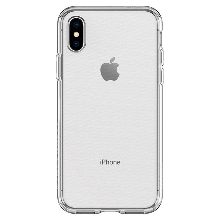 Etui SPIGEN Liquid Crystal Apple iPhone X Xs Clear + Szkło SPIGEN Case