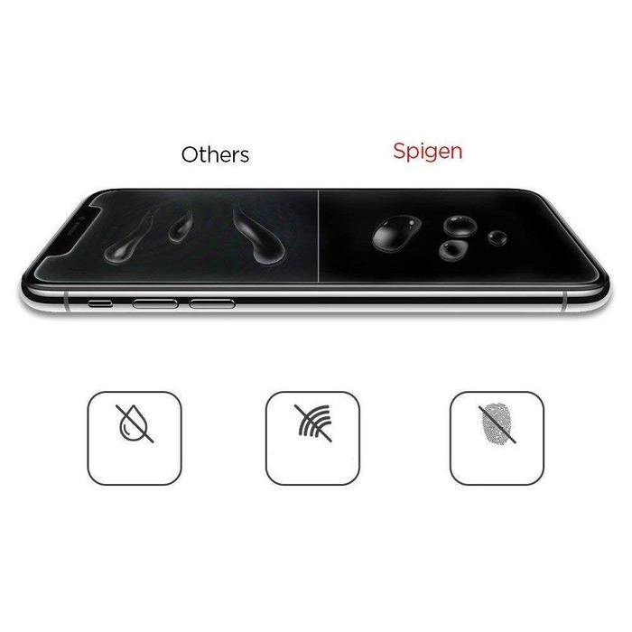 Tempered Glass Spigen Apple iPhone X / XS / 11 Pro Glas.tR Slim HD