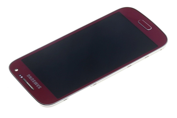 Screen SAMSUNG Galaxy S4 Mini I9195 Grade A Lcd Touch Original Red