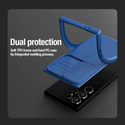 NILLKIN CAMSHIELD PRO SAMSUNG S24 ULTRA BLUE / NIEBIESKI