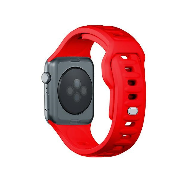 3MK Silicone Watch Strap czerwony/red dla Apple Watch 38/40/41mm