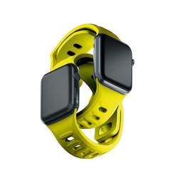 3MK Silicone Watch Strap żółty/yellow dla Apple Watch 38/40/41mm