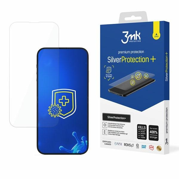 3MK Silver Protect+ iPhone 14 Max/14 Pro Max 6,7" Folia Antymikrobowa montowana na mokro