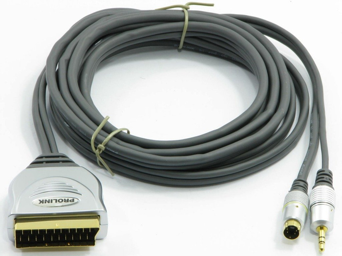 PROLINK Scart - SVHS4P +3.5 STR 10m cable TCV7580