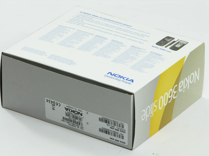 NOKIA 3600 Slide box