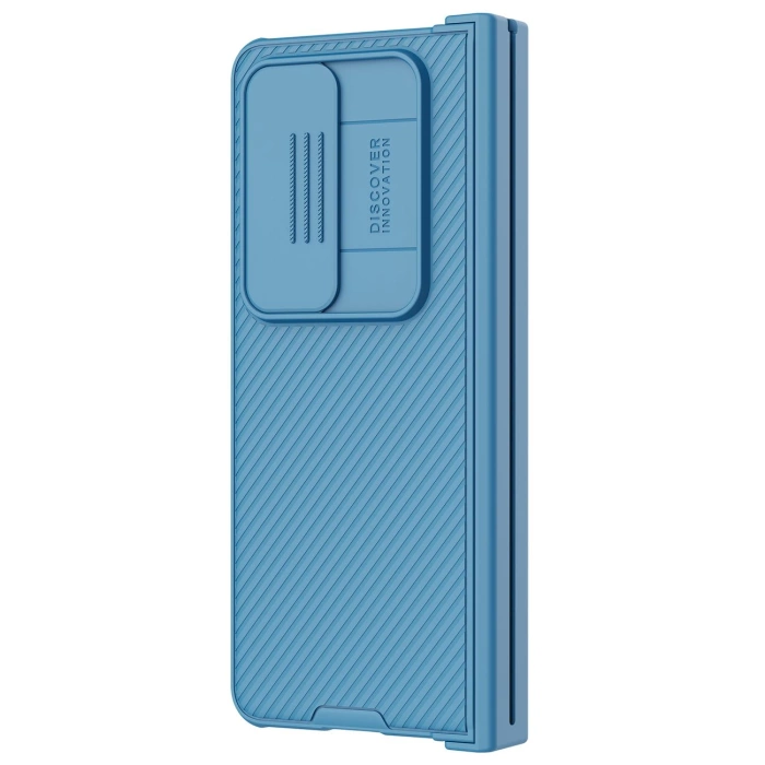 Nillkin CamShield Pro Case (simple) etui Samsung Galaxy Z Fold 4 pokrowiec z osłoną na aparat niebieskie