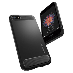 Case Spigen Rugged Armor Apple IPhone 5S SE Black Case