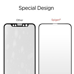 Szkło Hartowane SPIGEN GLAS.TR Slim HD Apple iPhone 11 Pro X XS Full Cover FC