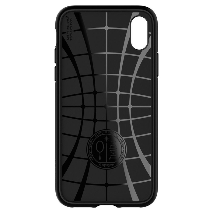 Etui SPIGEN iPhone X/XS Liquid Air Czarne Case 