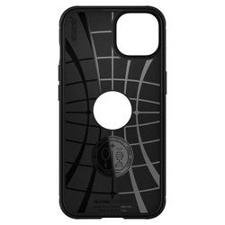 Etui iPhone 13 Spigen Rugged Armor Matte Black Case + Szkło Hartowane Spigen iPhone 13 Glas.tr Slim