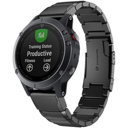 Pasek TECH-PROTECT Steelband Garmin Fenix 3/5 X/3 Hr/5X Plus (26 Mm) Black Czarny