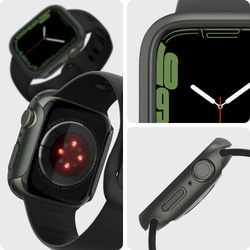 Etui SPIGEN Thin Fit Apple Watch 6 7 8 9 45mm Zielone