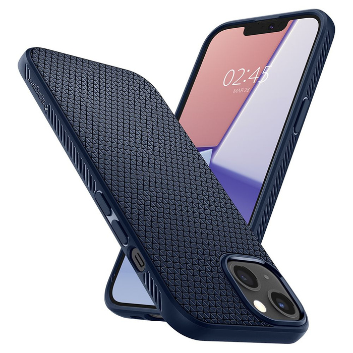 Etui Spigen iPhone 13 Liquid Air Navy Blue Case