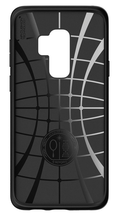 Case Spigen Galaxy S9+ Plus Liquid AIR MATTE Black Case