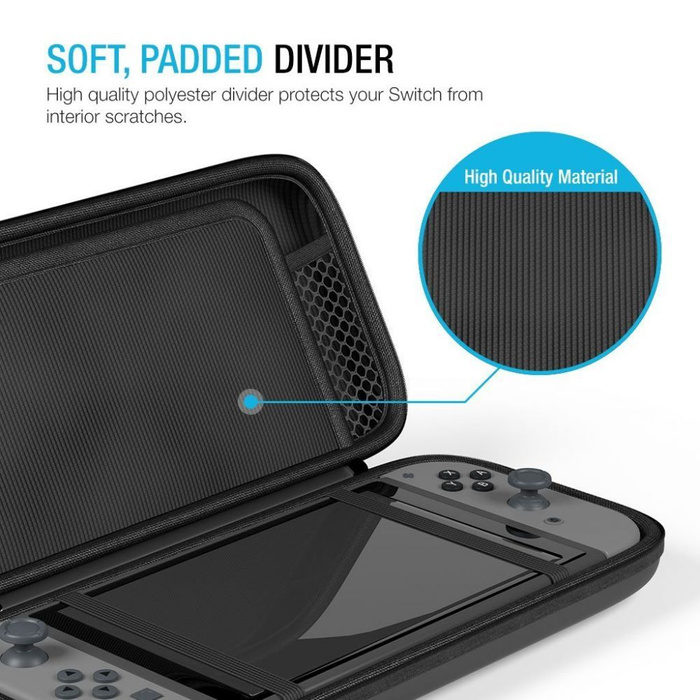 Etui TECH-PROTECT Nintendo Switch / Switch Oled Hardpouch Black Case