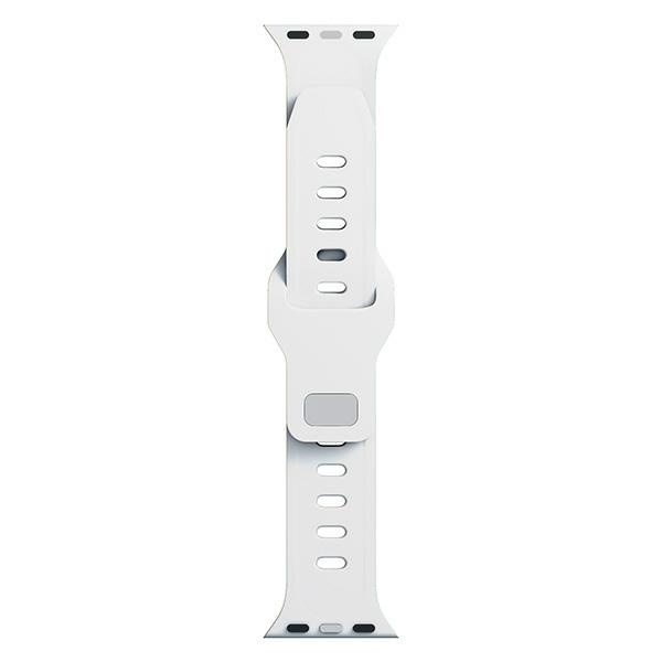 3MK Silicone Watch Strap biały/white dla Apple Watch 38/40/41mm