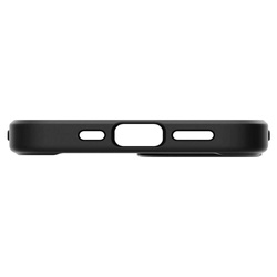 Etui iPhone 13 Spigen Ultra Hybrid Matte Black Case + Szkło Hartowane Spigen Glas.tr Slim