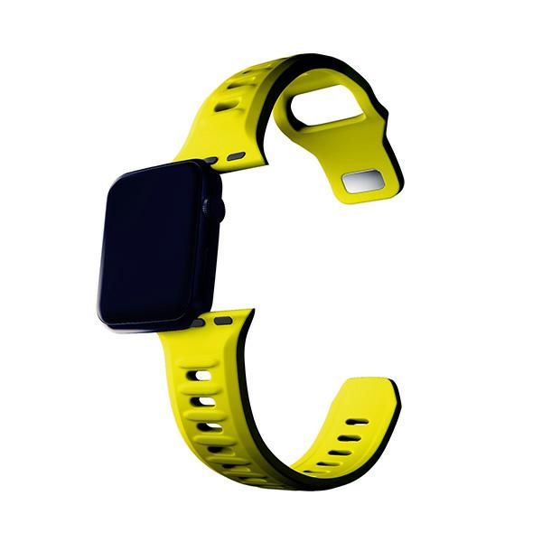 3MK Silicone Watch Strap żółty/yellow dla Apple Watch 38/40/41mm