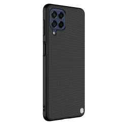 Nillkin Textured Case wytrzymałe wzmocnione etui z żelową ramką i nylonem na tyle Samsung Galaxy M53 5G czarny