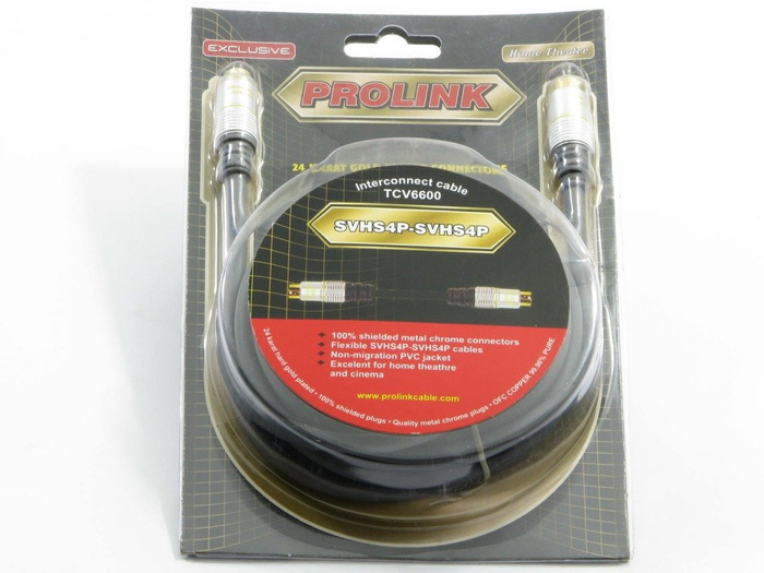 PROLINK SVHS4P - SVHS4P cable 10m TCV6600