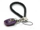 Elegant Beautiful Purple Leather Dyberg-Kern Phone Tag