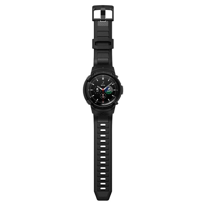 SPIGEN Galaxy Watch 4 Classic 46 MM Rugged Armor ”pro” Matte Black Pasek 