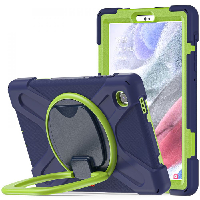 Etui TECH-PROTECT Galaxy Tab A7 Lite 8.7 T220 / T225 X-Armor Navy / Lime Case