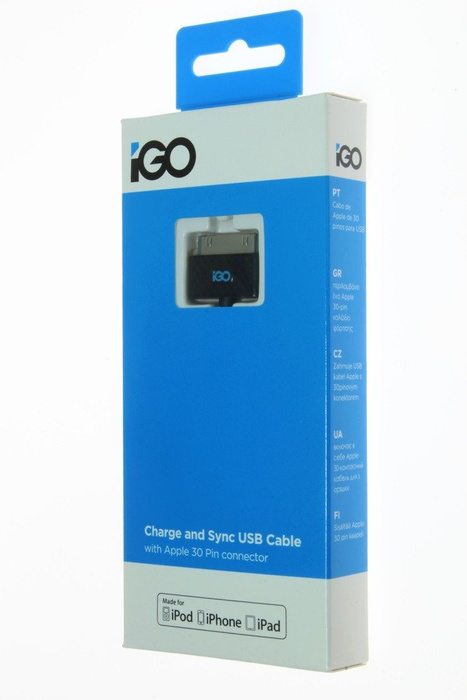 Apple iPhone 3GS 4S USB Cable Ipod Ipad IGO