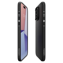 Etui Spigen Liquid Air iPhone 15 Pro Etui Matte Black Case