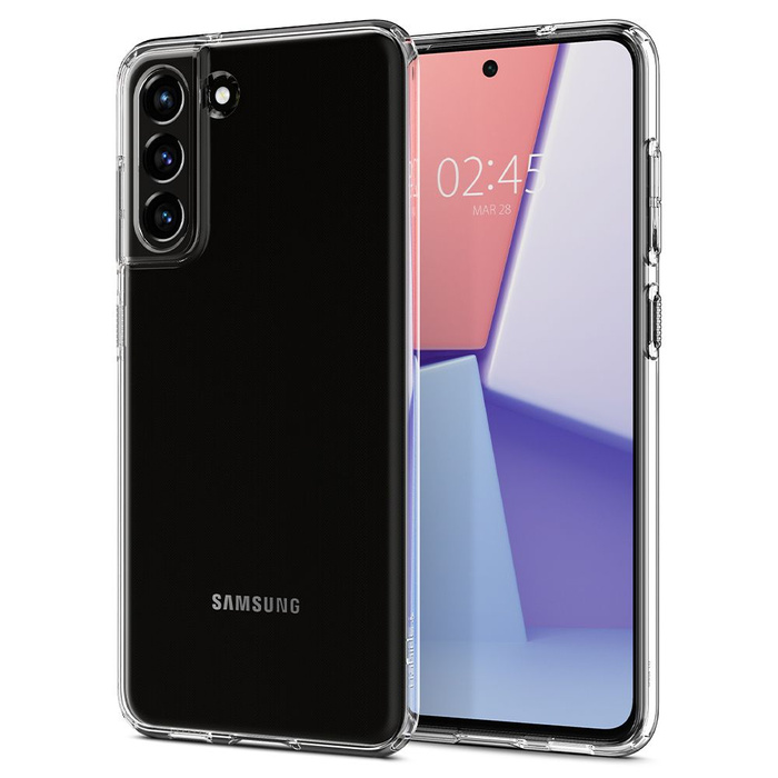 Spigen Liquid Crystal S21 FE Crystal S21 FE Przezroczyste Clear Case