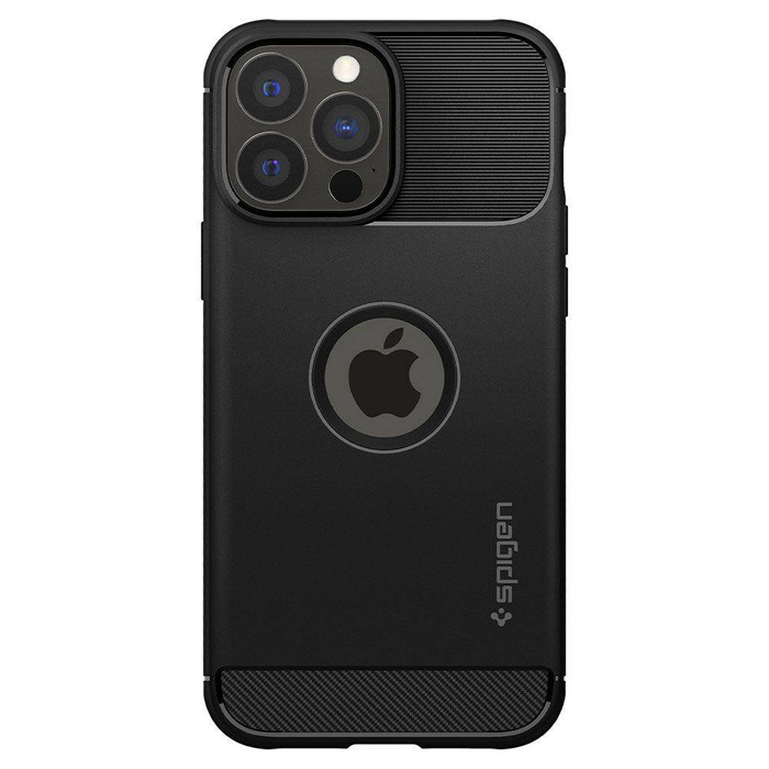 SPIGEN RUGGED ARMOR IPHONE 13 PRO MAX MATTE BLACK CASE