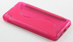 Cover S-Line Huawei Ascend Y6 Pink Silicone Case