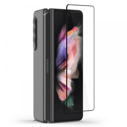 Tempered Glass SPIGEN Samsung Galaxy Z Fold 3 Glass FC &amp; Hinge Film Black Glass