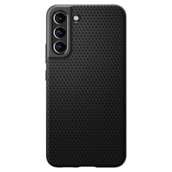 Case Spigen Galaxy S22 Liquid Air MATTE Black Black Case