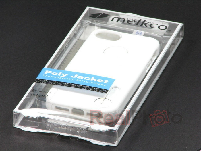 Etui MELKCO Dual Layer Do iPhone 5 5S SE BIAŁY