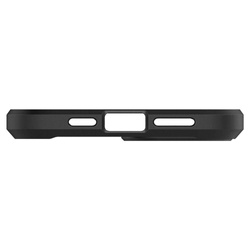 SPIGEN Ultra Hybrid iPhone 12 / 12 Pro Etui Matte Black Czarne Case + Szkło 3MK Flexible Glass Lite