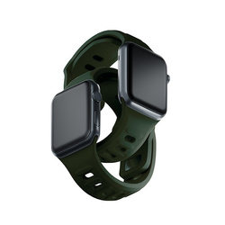 3MK Silicone Watch Strap ciemnozielony/ dark green dla Apple Watch 38/40/41mm