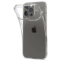 Etui Spigen iPhone 13 Pro Liquid Crystal Crystal Przezroczyste Clear Case + Szkło Hartowane Spigen Glas.tr Slim